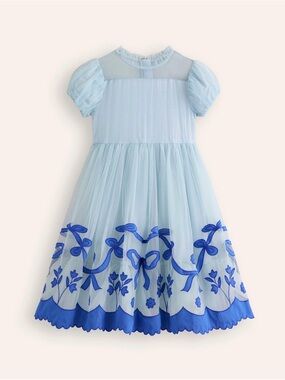 Mini Boden | Dresses | Mini Boden Bow Back Dress 67 Yr | Poshmark